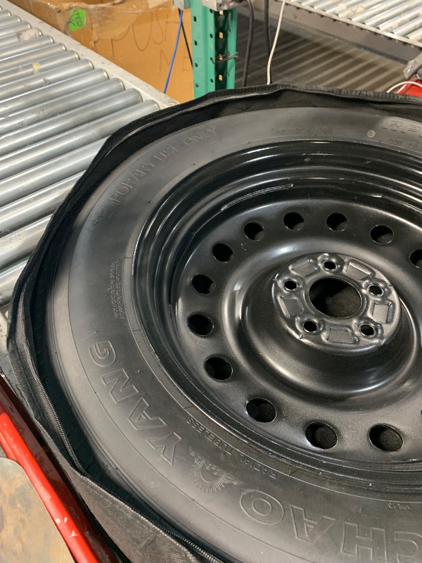 Photo 1 of (just tire and bag)
Gleyi Spare Tire Kit Compatible with 2012-2026 CRV, 2020-2026 CRV Hybrid - Includes 18x4 Black Rim, 155/90R18 Spare Wheel, 29” Rolling Diameter, Includes car Jack kit and Spare tire Bag.