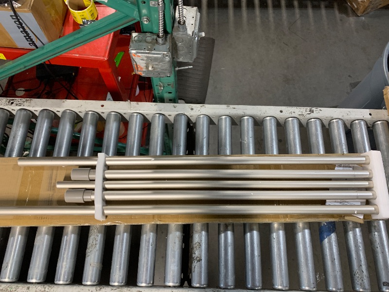 Photo 1 of ***MISSING PARTS***
Umbra Anywhere Expandable Curtain Rod and Room Divider, Nickel