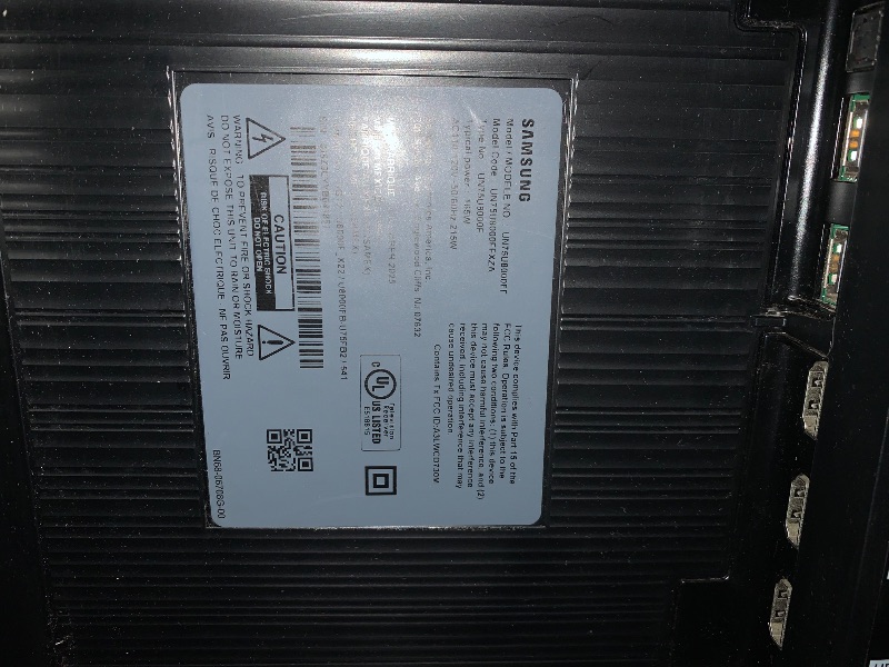 Photo 1 of ***DAMAGED - SEE NOTES/PICTURES***Samsung 75-Inch Class Crystal UHD U8000F 4K Smart TV (2025 Model) Endless Free Content, Crystal Processor 4K, MetalStream Design, Knox Security, Alexa Built-in