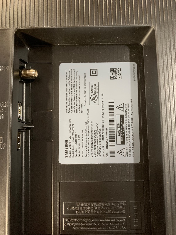 Photo 1 of ***DAMAGED - SEE NOTES/PICTURES***MISSING PARTS***Samsung - 40" Class F6000F Series