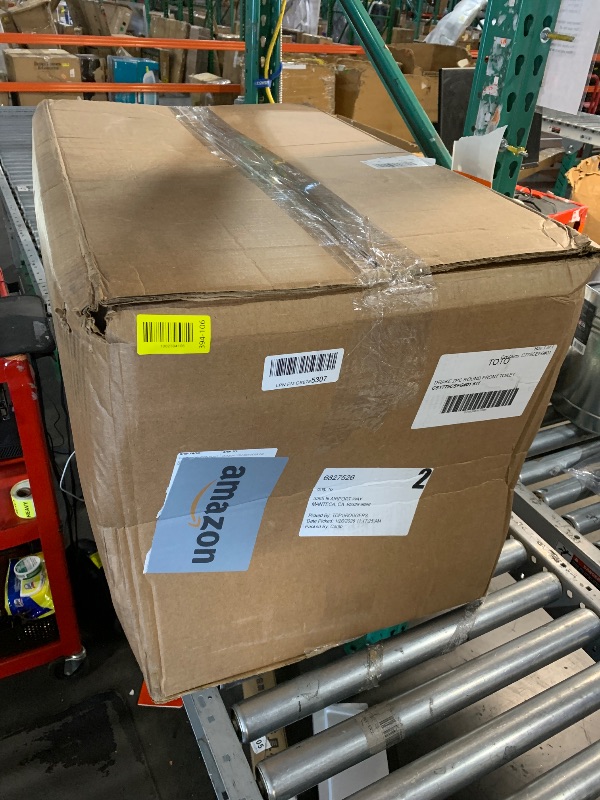 Photo 1 of **ONLY BOWL**TOTO Drake Two-Piece Round 1.6 GPF Universal Height TORNADO FLUSH Toilet with CEFIONTECT, Cotton White - CST775CSFG#01