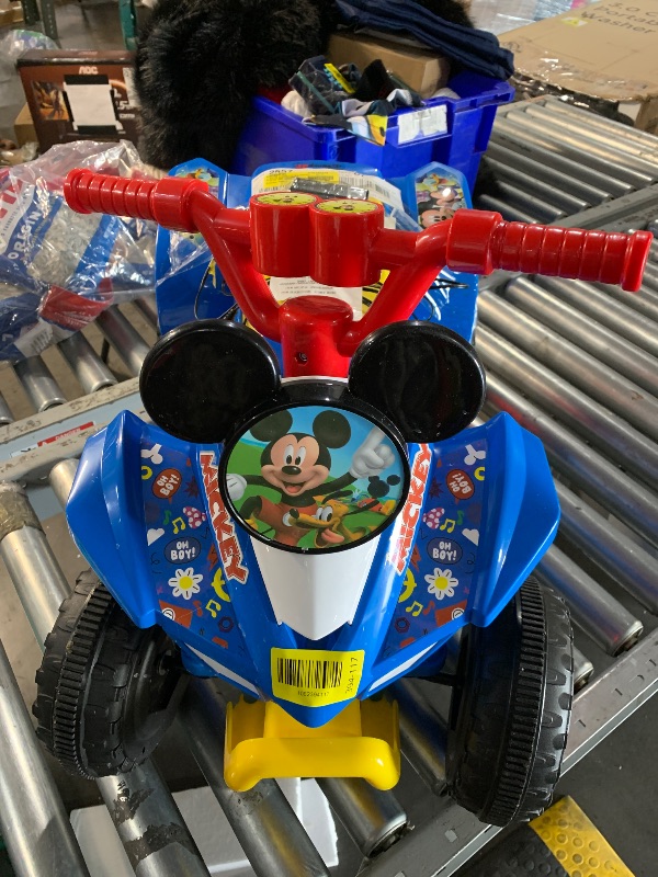 Photo 1 of ***STOCK PHOTO FOR REFERENCE ONLY***Ride on Toys for Toddlers 1.5-4, Kids ATV with Play Time Up to 70 Minutes, 4 Wheeler Quad Electric Car with Safe 1.8MPH Speed Driving, Quick Install Power Wheel Gift for Girls Boys.