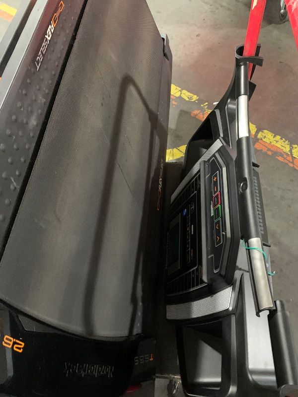 Photo 1 of *** ITEM IS DAMAGED/SELL FOR PARTS***
***TRUCK/TRAILER PICKUP ONLY***
NordicTrack T 6.5 S; Treadmill for Running and Walking with 5” Display and SpaceSaver Design