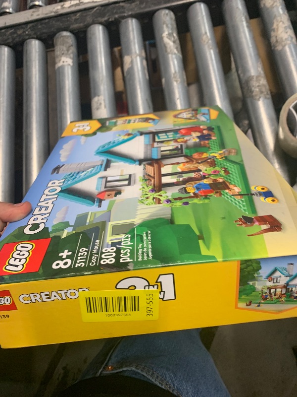 Photo 1 of ***FACTORY SEALED***LEGO Creator 3 in 1 Cozy House Building Toys - Toy Figures & Pretend Play Playsets for Boys & Girls, Ages 8+ - 3 Building Options - Gift for Birthdays - 31139