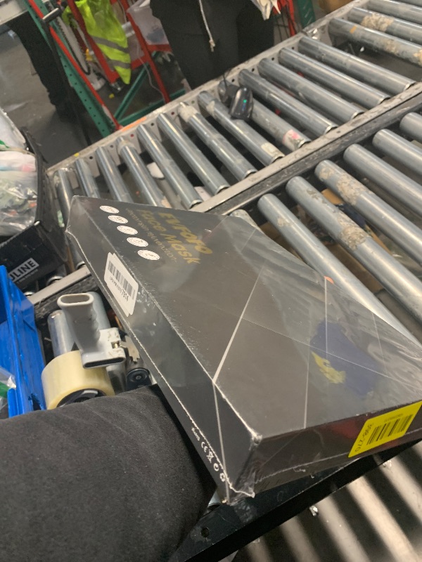 Photo 1 of ***FACTORY SEALED***Red Light Photon Facial & Neck Mask with Remote Control, 7 Custom Modes with Infrared, Portable & Rechargeable with Timer for Home Use, 850nm Infrared & Red Light Masks, Black