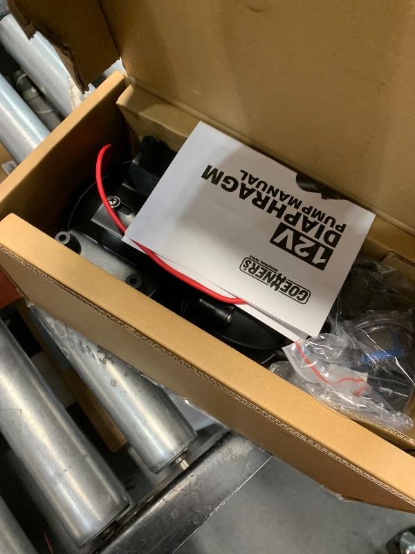 Photo 1 of [Upgraded Version] 12V DC Fresh Water Pump, 6.5GPM 70PSI Five Chamber Self-Priming Diaphragm Pump with Heavy Duty Pressure Switch and Strainer for RV, Marine, Caravan (Water Pump)