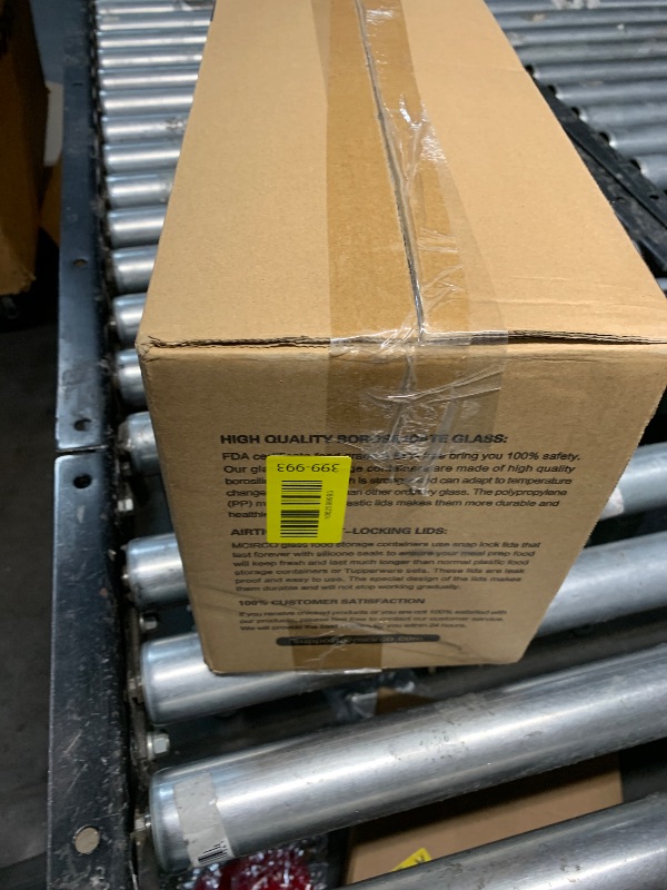 Photo 1 of [10-Pack] Glass Meal Prep Containers with Lids, MCIRCO Food Storage Containers with Snap Locking Lids, Airtight Lunch Containers, Microwave, Oven, Freezer and Dishwasher