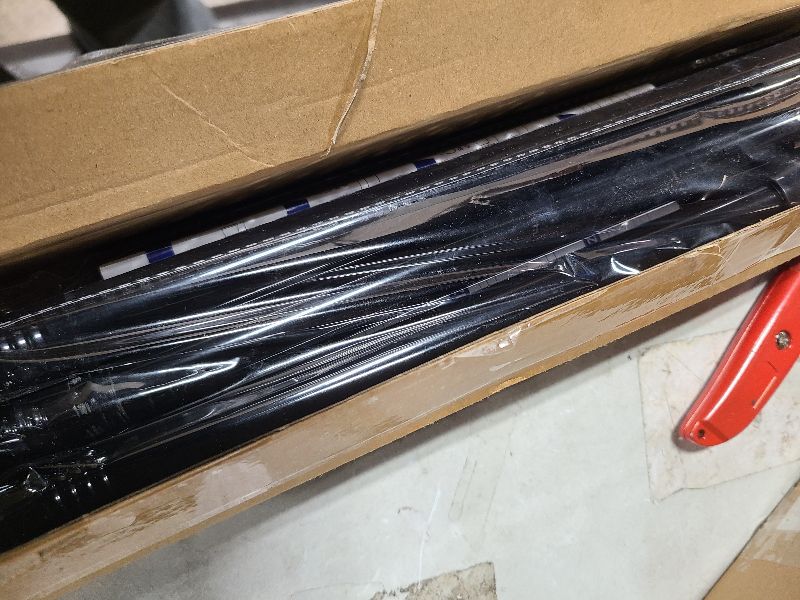 Photo 1 of 2 Pack Black Tension Curtain Rod for Windows 28 to 48 Inch,7/8"Small Shower Curtain Rod for Bathroom,Pressure Spring Tension Curtain Rod No Drilling for Closet Doorway Kitchen