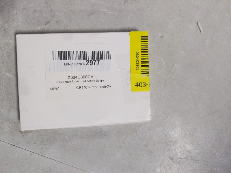 Photo 1 of 20PCS Pen Leash for Clipboard - Anti-Lose Elastic Tether, Plastic Retractable Coil Strap, Stylus Lanyard for Touchscreen, Clipboard Pen Leash & Coil Set