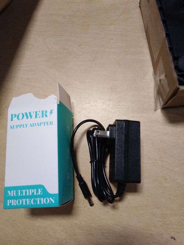 Photo 1 of 15V 1.5A 1A Power Supply AC DC Adapter with 8 Interchangeable DC Plug, Universal 15 Volt Power Cord, Charger 100-240v, 50/60HZ, 5.5x2.5mm DC Output Jack, for 15V 100mA 300mA 500mA 800mA 1000mA 1500mA
