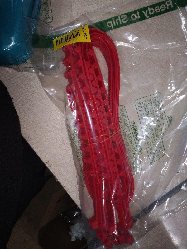 Photo 1 of 2026 Reusable Anti Skid Snow Tire Chains Car Winter Wheels Chain Universal Cable Tire Belts,10 Pack Orange Non-Slip Zip Tie Tires Chain Emergency for Auto Pickup Trucks Suv (10PCS)