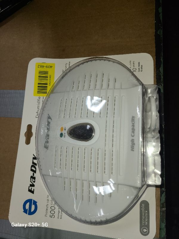 View 1 of -dry E-500 Renewable Wireless Mini Dehumidifer
100+ bought in past month