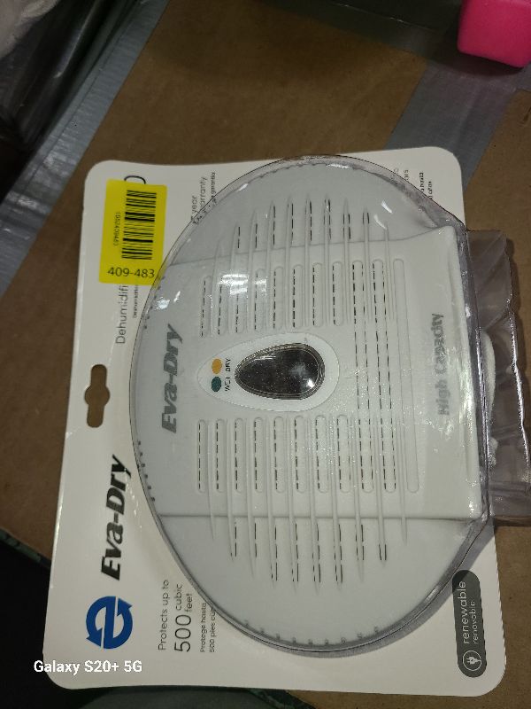 View 1 of -dry E-500 Renewable Wireless Mini Dehumidifer
100+ bought in past month