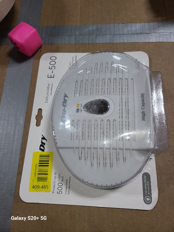 View 1 of -dry E-500 Renewable Wireless Mini Dehumidifer
100+ bought in past month