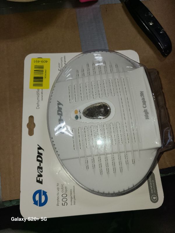 View 1 of -dry E-500 Renewable Wireless Mini Dehumidifer
100+ bought in past month