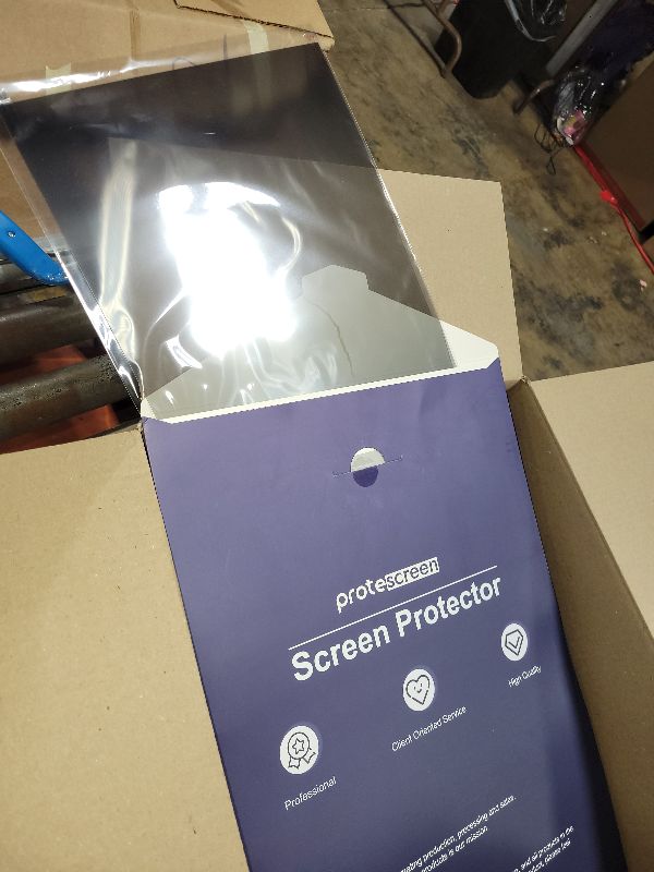 Photo 1 of [2-Pack] 21.5 Inch Computer Privacy Screen Filter for 16:9 Widescreen Monitor, Removable Eye Protection Anti Glare Blue Light Filter Privacy Shield, Anti Scratch Anti Spy Screen Protector Film 21.5 In