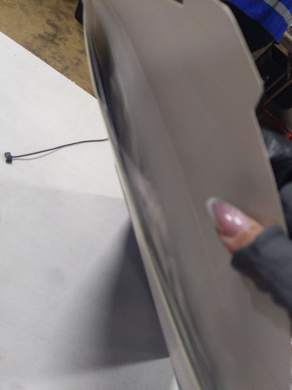 Photo 1 of [2 Pack] Magnetic Hanging 24 Inch Computer Privacy Screen for 16:9 Aspect Ratio Widescreen Monitor, Eye Protection Anti Glare Blue Light Computer Monitor Privacy Filter, Removable 24 in Protector Film