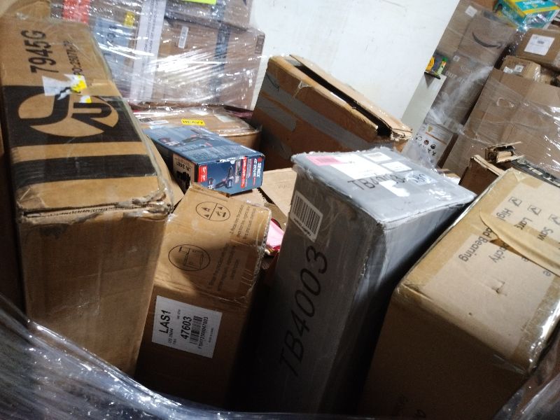 Photo 1 of As is General Merchandise pallet roughly 60 item