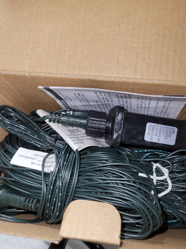 Photo 1 of 12ft x 5ft 360 LED Christmas Net Lights, 8 Modes Waterproof With Timer Low Voltage Connectable Mesh Lights for Trees, Bushes, Shurb, Garden, Outdoor Decoration(1 Pack, Green Wire, White)