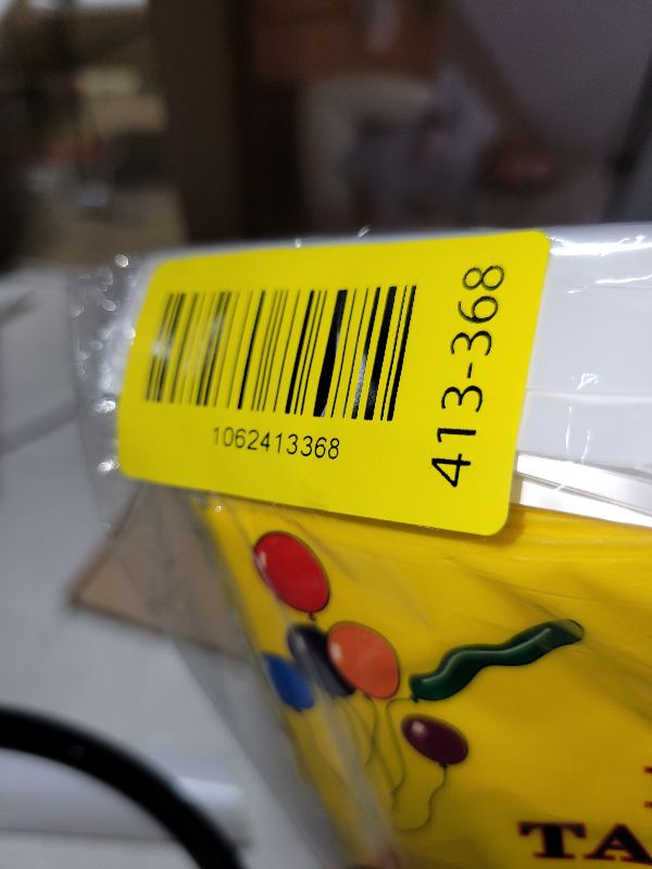 Photo 1 of 10 Pack Yellow Plastic Tablecloths for Rectangle Tables, 54 x108 Inch Plastic Table Cloths for Parties Disposable for Birthday & Weddings, Table Cover for Christmas and Festivals Party (Yellow)