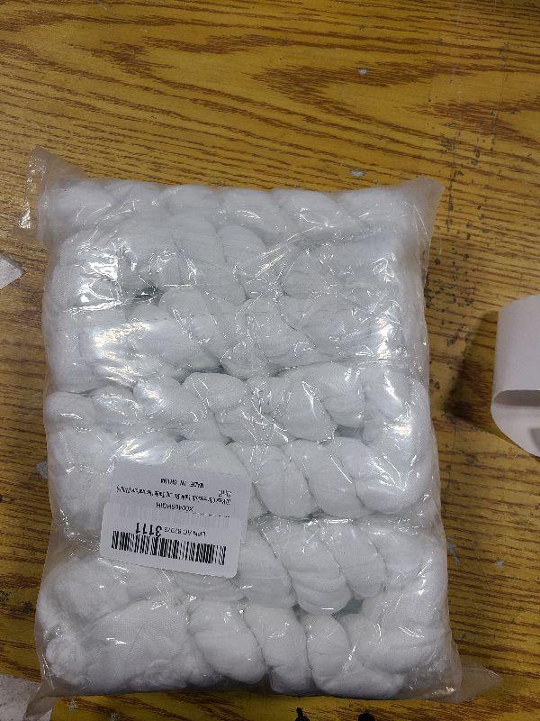 Photo 1 of 10 Pack White Cheesecloth Table Runner 10FT Boho Gauze Fabric Table Runner Vintage Rustic Sheer Runners for Wedding Party Bridal Baby Shower Long Table Decorations