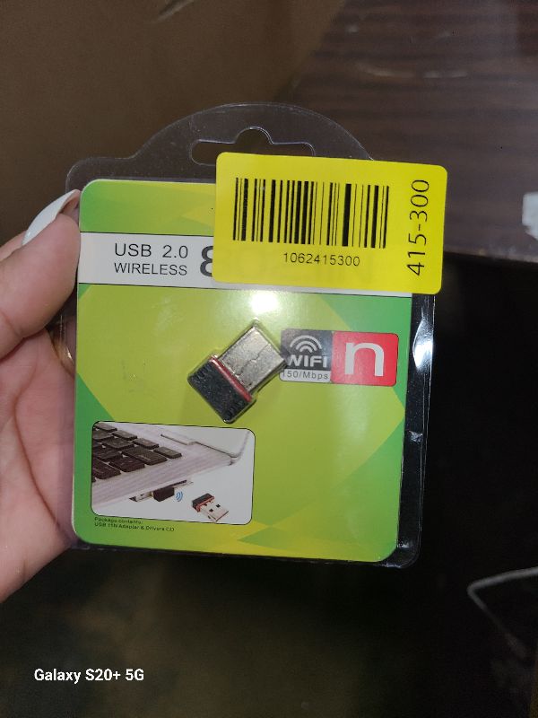 Photo 1 of 150Mbps USB WiFi Adapter for Raspberry Pi, LOTEKOO Wireless Network Card Adapter WiFi Dongle for Desktop Laptop PC Windows 10 8 7 MAC OS