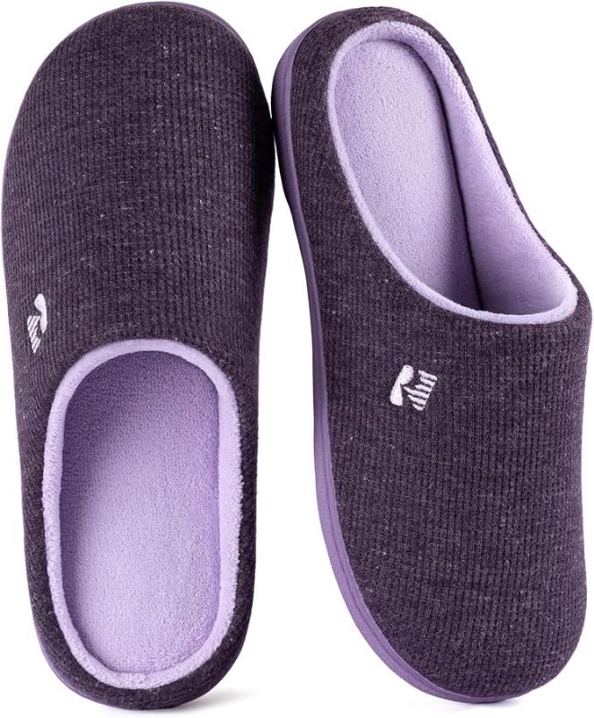View 1 of
RockDove Women's Original Two-Tone Memory Foam Slipper 9-10