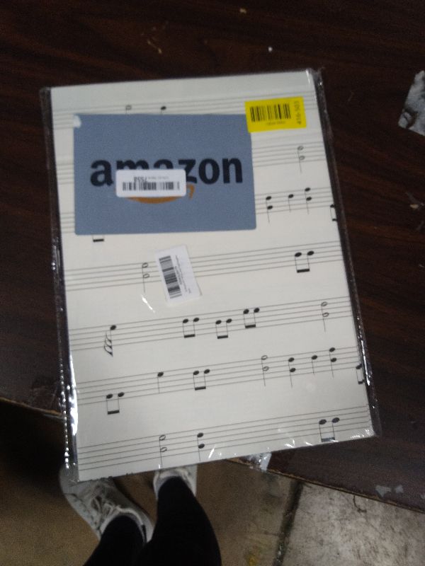 Photo 1 of 12 Sheets 28 * 20 Inches Musical Note Wrapping Paper Music Design Gift Wrap Paper for Birthday Baby Shower Wedding Bridal Shower Music Concert Party Craft Supplies