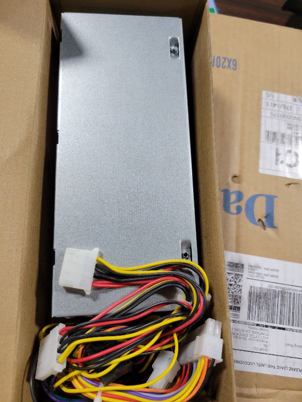 Photo 1 of 220W Power Supply Unit for HP Pavilion Slimline S5 Series, S5-1xxx TouchSmart 310-1205la Desktop PC, PCA222 PCA322 FH-ZD221MGR, 633193-001 633195-001 633196-001