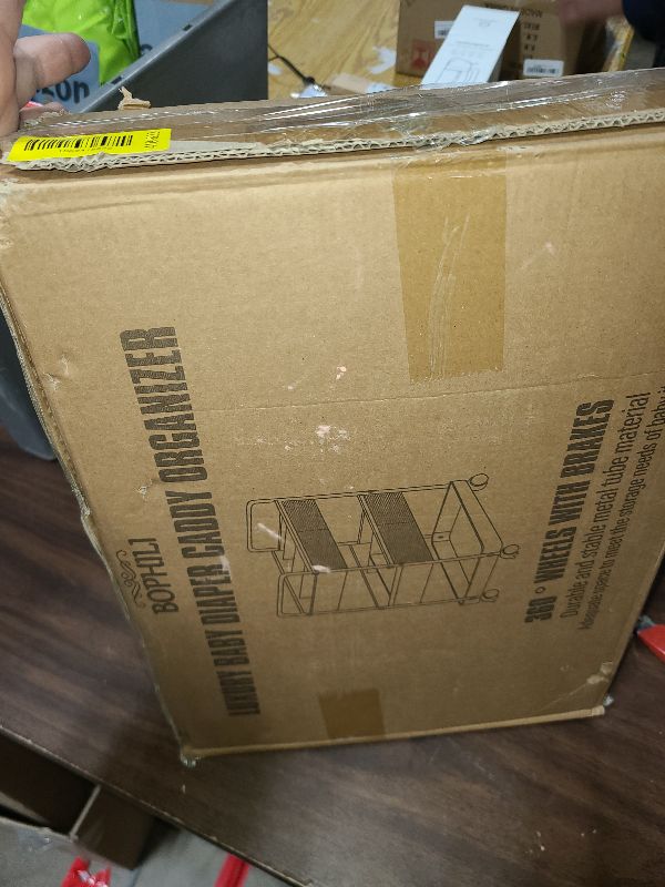 Photo 1 of 
Baby Diaper Caddy Organizer Cart - 3 Tier Rolling Storage Cart with Wheels, Baby Essentials Nursery Storage, Detachable Dividers - for Crib, Bedroom, Art & Craft Organizer (Off White)
1K+ bought in past month
