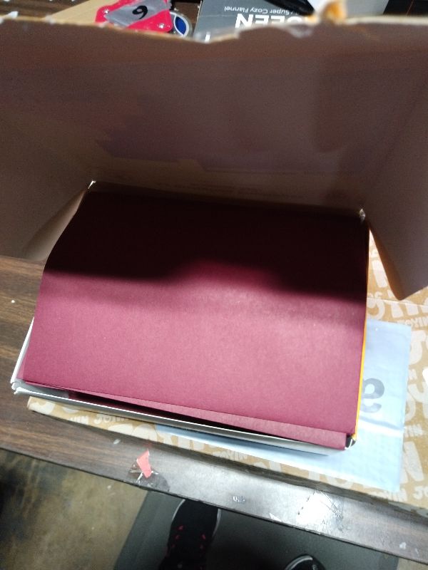 Photo 1 of 110 5x7 Burgundy Invitation Envelopes - for 5x7 Cards - A7 - (5 ¼ x 7 ¼ inches) - Perfect for Weddings, Graduation, Baby Shower - 120 GSM - Peel, Press & Self Seal - Square Flap