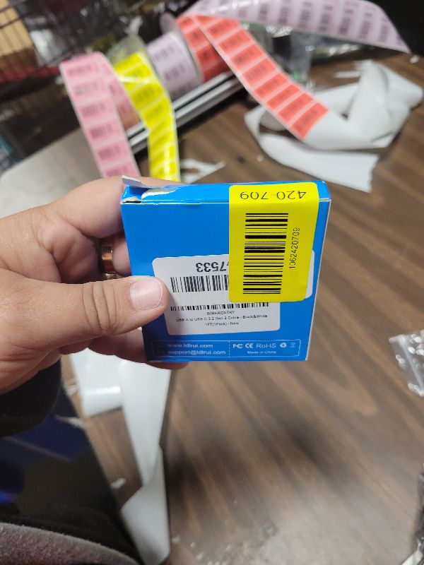 Photo 1 of 1ft USB C to USB Cable 10Gbps Data Transfer, 3.2 Gen 2 USB to Type C Charger Cord Fast Charging for iPhone 15/16 Pro, Samsung Galaxy S23/S22/S21/S20, Sandisk Portable SSD, Power Bank, Android Auto