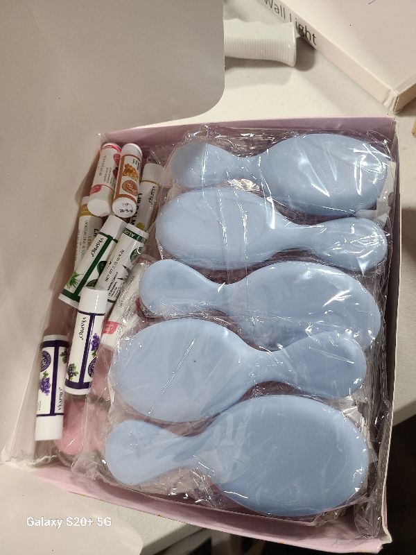 Photo 1 of 110PCS Spa Party Supplies for Girls, Spa Party Favors Include Face Masks Skincare, Hand Cream, Lip Balm, Under Eye Patches, Mini Hair Brush, Spa Birthday Sleepover Party Supplies for Teen Girls