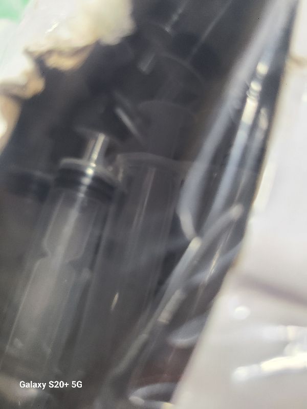 Photo 1 of 125 Pack Jello Shot Syringes with Caps, 10ml Reusable & Washable Plastic Syringes, BPA-Free for Party Desserts, Jelly, Juice & Liquid - Halloween Thanksgiving Christmas Birthday Nurses, Graduation Party Supplies