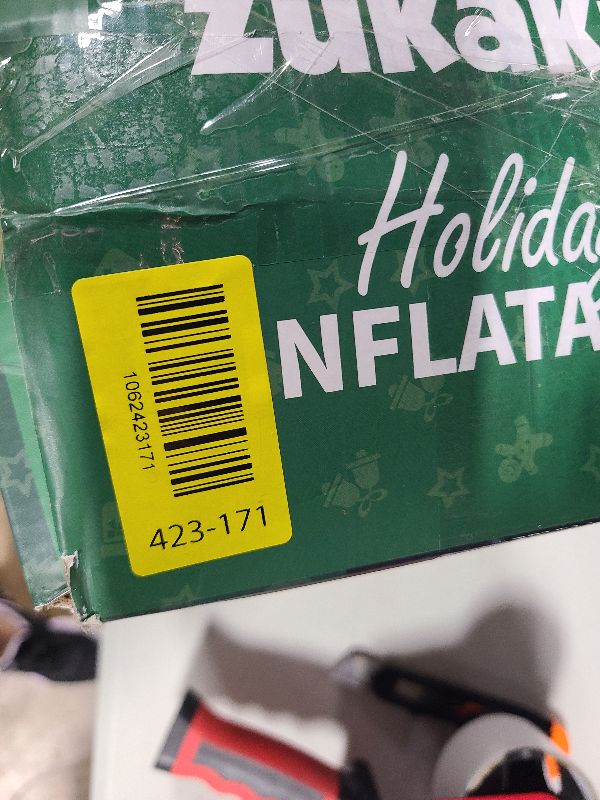 Photo 1 of 13FT Giant Dinosaur Christmas Inflatable Decorations, Built-in LED Lights, Strong Blower Huge Blow Up Yard Clearance Decor with Large Candy Cane Xmas Santa Hat Outdoor Indoor Holiday Party