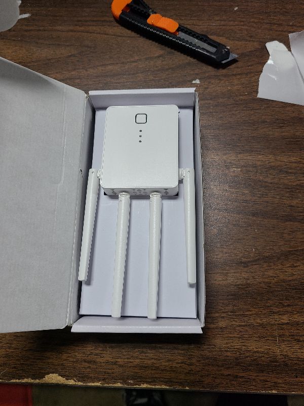 Photo 1 of 
Dual Band (5GHz/2.4GHz) WiFi Extenders Signal Booster for Home, WiFi Repeater with Ethernet Port Covers up to 10000sq. ft and 55 Devices
1K+ bought in past month