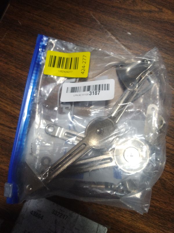 Photo 1 of 2 Packs [Upgraded] Qrity Cabinet Cupborad Furniture Door Lift Stay Support Hinge Damper - Support Up to 20KG - Opening Angle 75°/90°/110° - Come with Hex Key