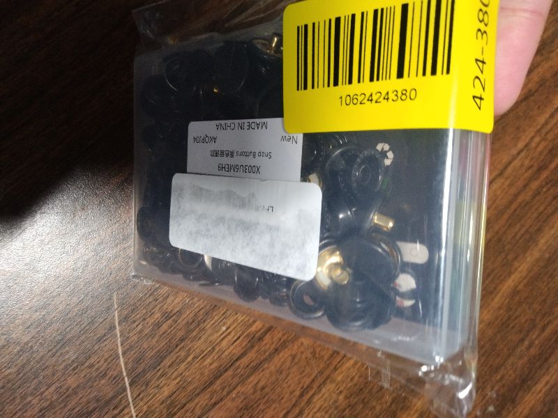 Photo 1 of 160 Pcs Snap Buttons,Snap Fasteners Kit 15mm Stainless Steel Snaps Marine Grade Boat Canvas Snaps,3/8" Socket Metal Snaps for Clothing Leather Boat Cover Fabric (Regular-Black)