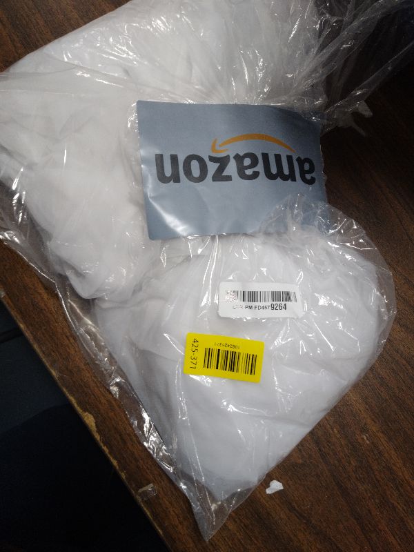 Photo 1 of 10x10ft White Tulle Backdrop Curtain with Lights String for Parites, Sheer Curtain Backdrop Drapes for Wedding Baby Shower Bridal Shower Birthday Party Photography Background Decoration