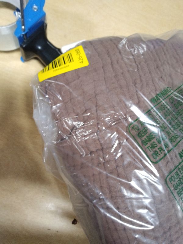 Photo 1 of 100% Cotton Muslin Blanket Large 50"x 70", Breathable and Lightweight Cotton Throw Blanket for Bed and Couch, Soft Cooling Summer Gauze Blanket for Adults All Season, Linen Brown