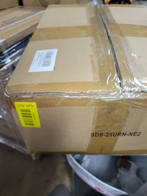 Photo 1 of 2 Pack 24" Lighted Outdoor Christmas Tree Urn Fillers Holiday Planters with Timer 8 Mode Warm & Colorful Light 6 Style Branches Eucalyptus Pinecones Red Berries Tripod Stake Front Porch Indoor Decor