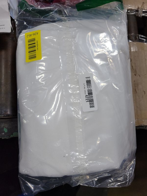 Photo 1 of 2 Pack Rounded Top Plant Covers Freeze Protection for Winter, Plant Covers for Winter, 40" X 47" Tree Frost Protection Blankets Outdoor With Zipper/Drawstring, for Shrub Bush Fruit Tree Potte(White)