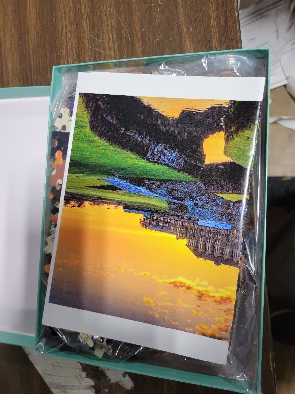 Photo 1 of 1000 Piece Golf Old Course at st Andrews Scotland Old Golf Course Large Jigsaw Puzzles for Adults Challenging Wooden Educational Puzzle Games Toy Children Gifts Colorful Puzzle for Home Decoration