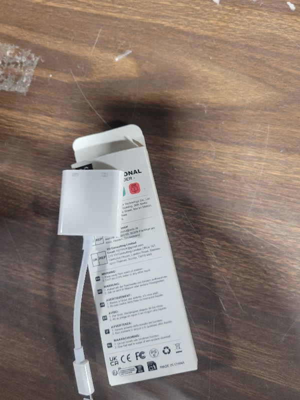 Photo 1 of [Apple MFi Certified] Lightning to USB Camera Adapter for iPhone, iPad to USB3.0 Female OTG Adapter with Charging Port, Plug and Play, Support Card Reader, USB Flash Drives, Keyboard