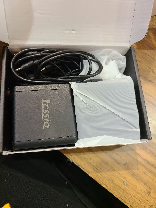 Photo 1 of 2 Pack 200W USB C Charger with 4 USB Cables, 6-Port Wall Charger, Laptop Fast Charger Type C Charging Block for MacBook Pro, Dell XPS, iPhone 17, iPad, Tablet, Chromebook Black