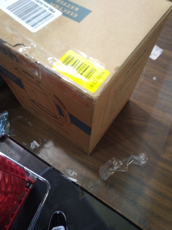 Photo 1 of 1500W Electric Kettle with Temperature Control - 6-Temp Presets for Tea/Coffee, Double Wall Cool-Touch, 4H Keep Warm, 1.7L Borosilicate Glass & BPA-Free, Fast Boil for Home/Office