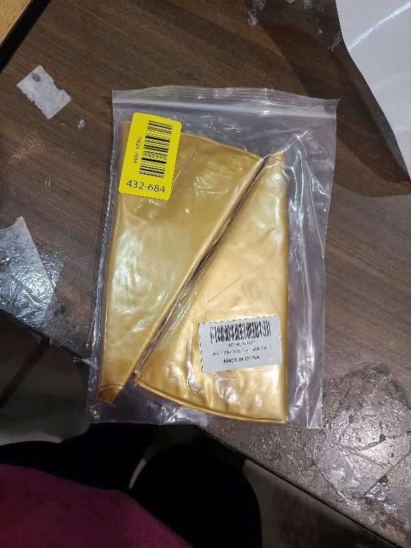 Photo 1 of 2 Pcs Golden Water Bag for Arch Stands Base, Balloon Arch Base Weights, Heavy Weight Water Bag for Wedding Birthday Party Arch Backdrop Stand, Metal Arch Frame, Thickened Water Fillable Base