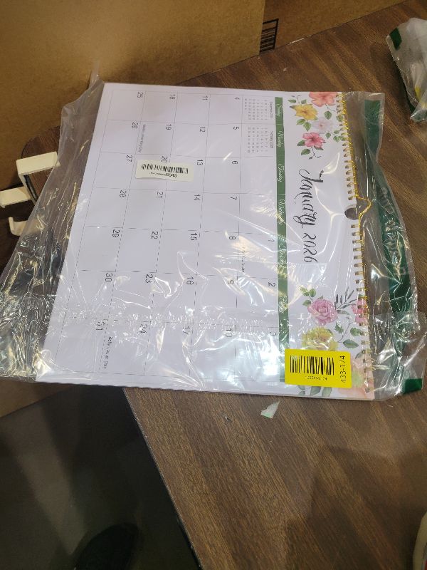 Photo 1 of 2026 Wall Calendar - 2026 Calendar Runs from January 2026 to December 2026, 11.5"x14.5", 12 month calendar 2026, Feminine Design for Home/Office Decor