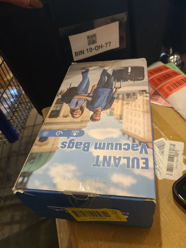 Photo 1 of 2 Pack Reusable Vacuum Bags for Travel,Waterproof Professional IP67 Zipper Reusable Vacuum Compression Bags,Space Saver Bags for Suitcases Backpack(No Pump)