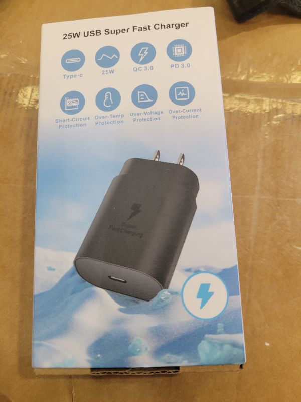 Photo 1 of 2 in1 Samsung Watch Charger,25W USB C Fast Charger Compatible with Galaxy Watch 8/7/6/6 Classic/5 Pro/5/4 /4 classic/3/Active2/1 and GalaxyS25/24/S23 /S22/21 Note/Z Fold 7(5ft)